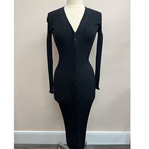 Ted Baker Longline Cardigan in Black